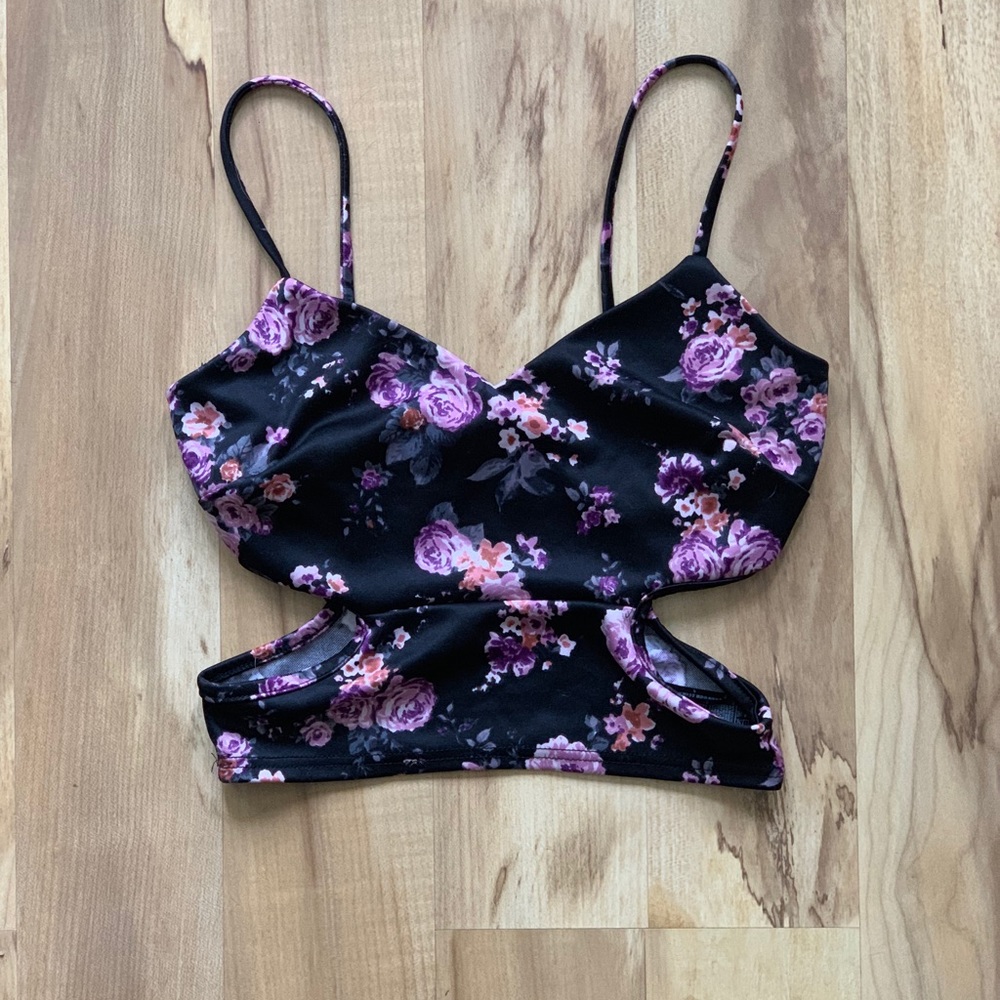 Floral Crop Top